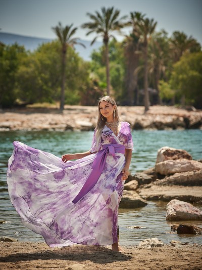 Hera  Purple Dress